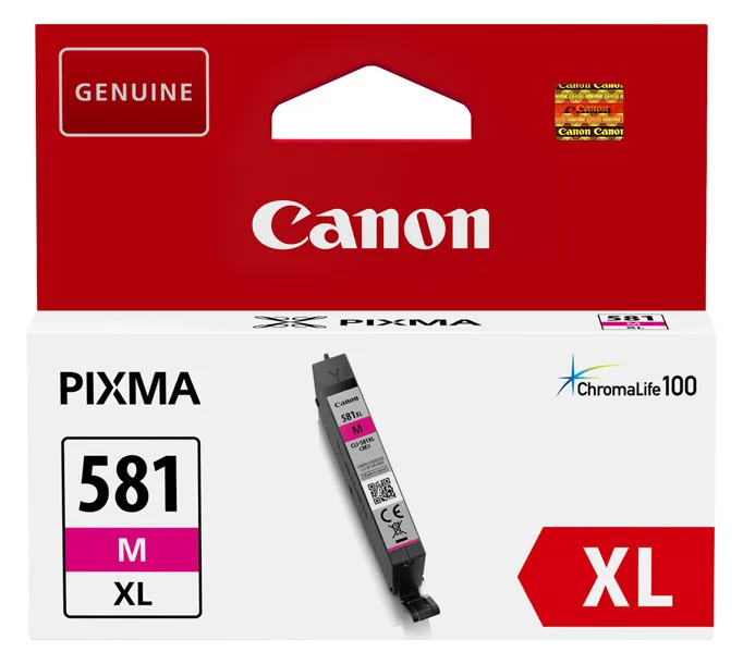 Canon CLI-581M XL - 8.3 ml - Größe XL - Magenta, Ansicht 2