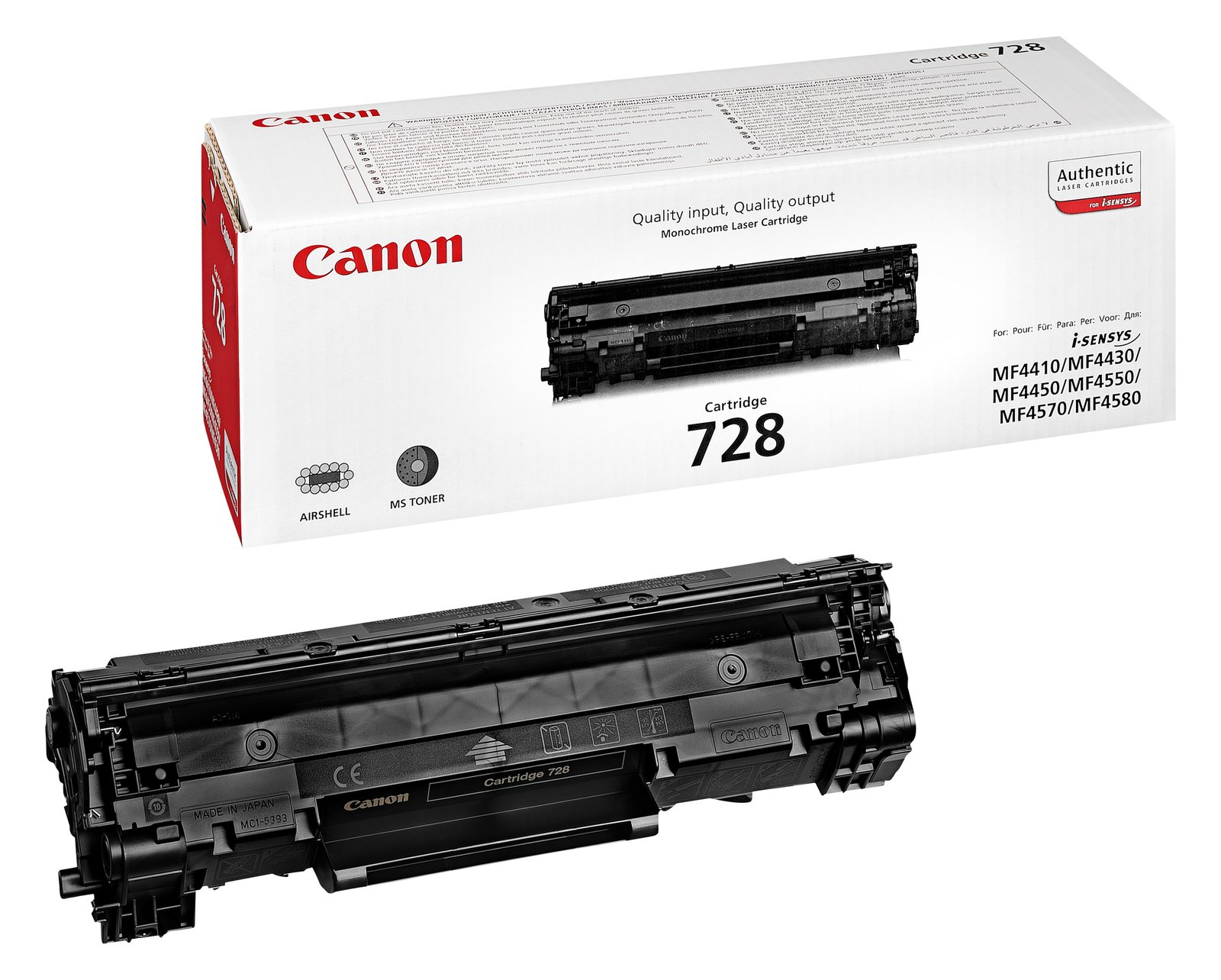 Canon CRG-728 - Schwarz - Original - Tonerpatrone