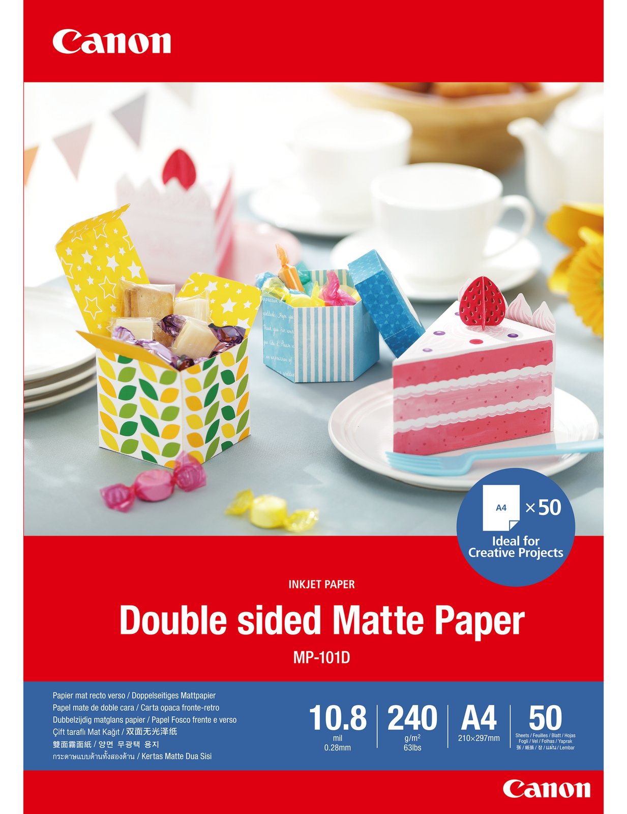 Canon Double-sided Matte Paper MP-101D - Matt - 275 Mikron - A4 (210 x 297 mm)