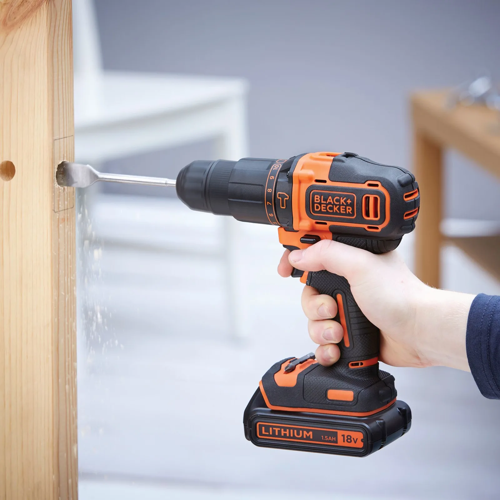 Black & Decker BDCHD18KB-QW - Bohrhammer/Treiber, Ansicht 2