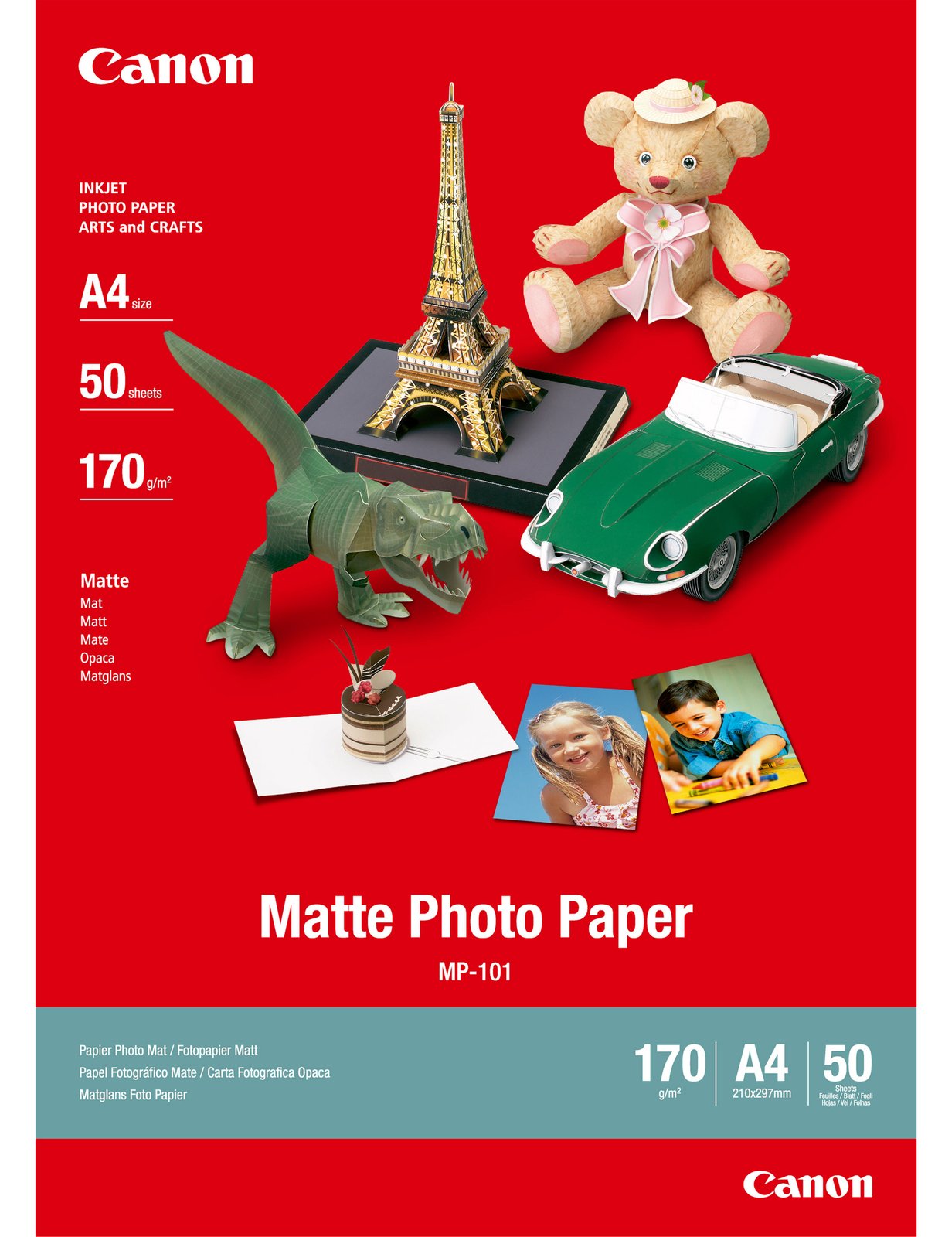 Canon MP-101 - Matt - A4 (210 x 297 mm) 50 Blatt Fotopapier