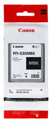 Canon PFI-030MBK - 55 ml - mattschwarz - Original, Ansicht 2