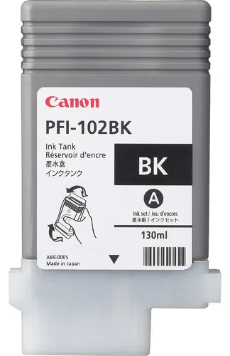 Canon PFI-102 BK - 130 ml - Schwarz - Original, Ansicht 2