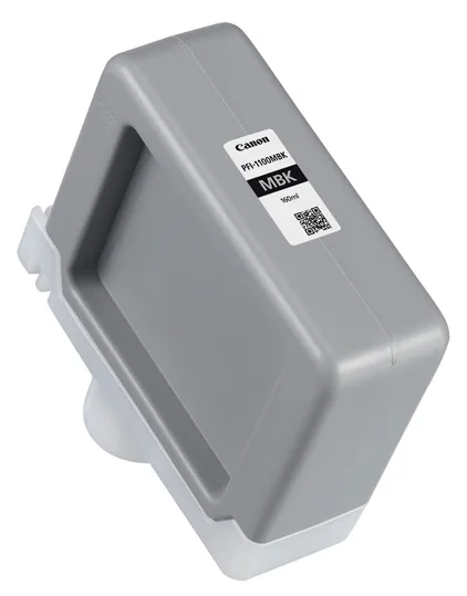 Canon PFI-1100 MBK - 160 ml - mattschwarz - Original, Ansicht 2