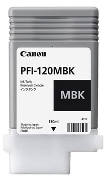 Canon PFI-120 MBK - 130 ml - mattschwarz - original von LumaTech