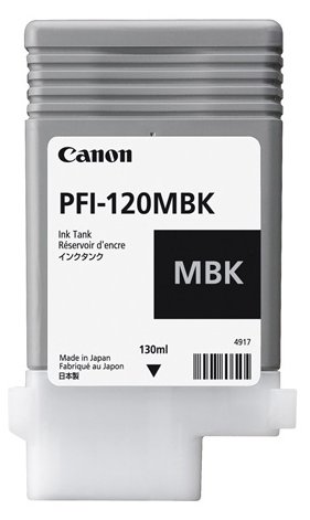 Canon PFI-120 MBK - 130 ml - mattschwarz - original von LumaTech