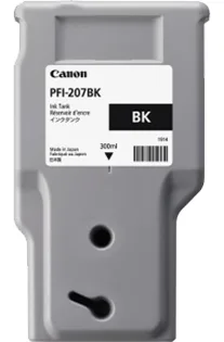 Canon PFI-207 BK - 300 ml - Schwarz - Original, Ansicht 2