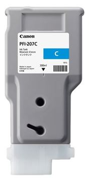 Canon PFI-207 C - 300 ml - Cyan - Original - Tintenbehälter von LumaTech