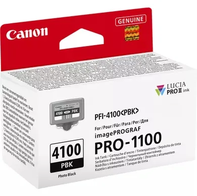 Canon PFI-4100 PBK - 80 ml - Photo schwarz - original, Ansicht 3