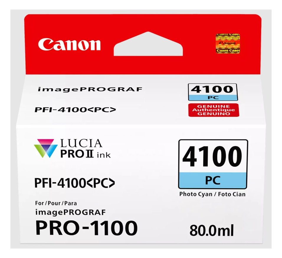 Canon PFI-4100 PC - 80 ml - Photo Cyan - original von LumaTech
