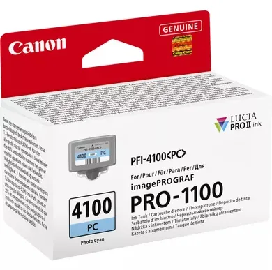 Canon PFI-4100 PC - 80 ml - Photo Cyan - original, Ansicht 3