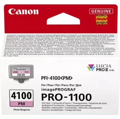 Canon PFI-4100 PM - 80 ml - Photo Magenta - original, Ansicht 2