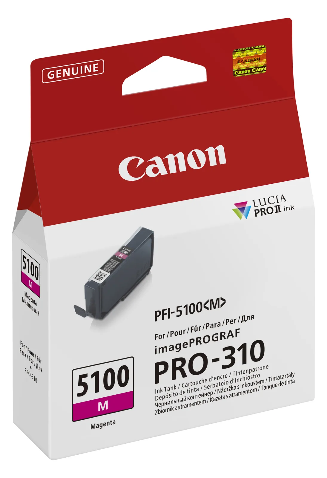 Canon PFI-5100 M - 14.4 ml - Magenta - original, Ansicht 2