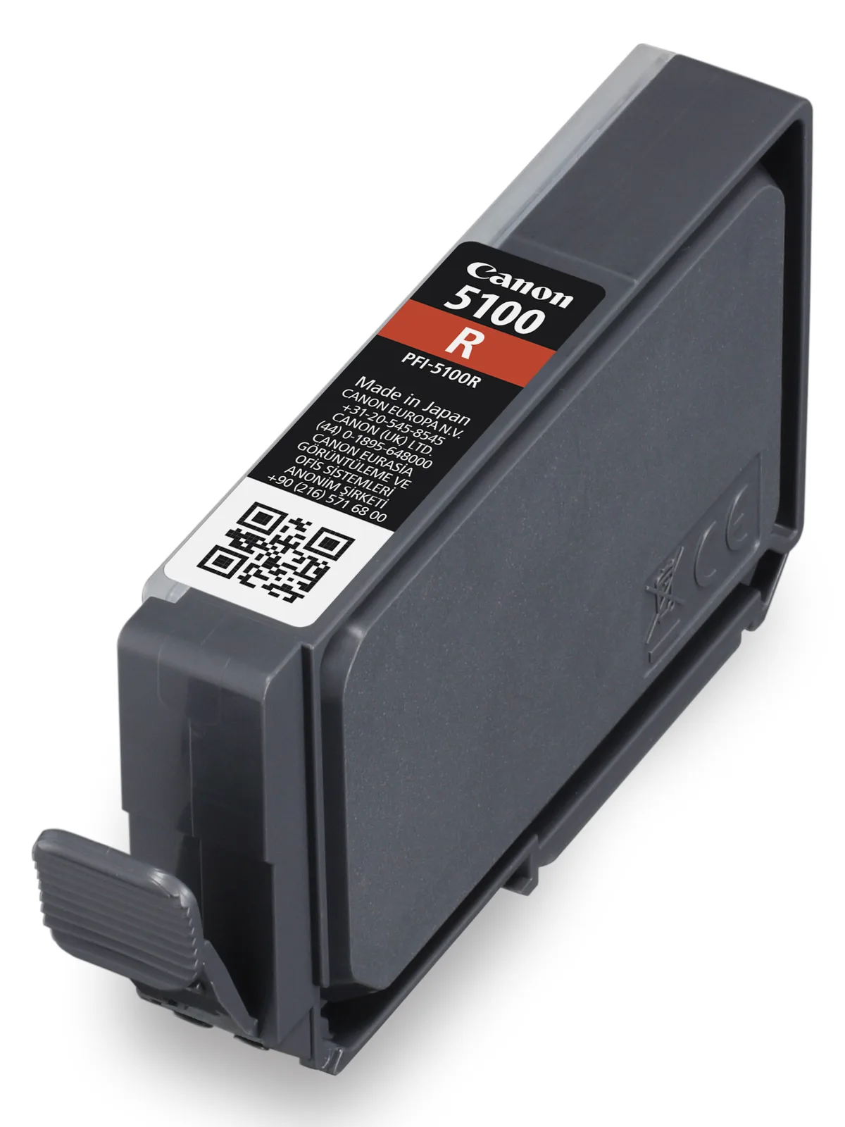 Canon PFI-5100 R - 14.4 ml - Rot - original - Hängebox, Ansicht 3