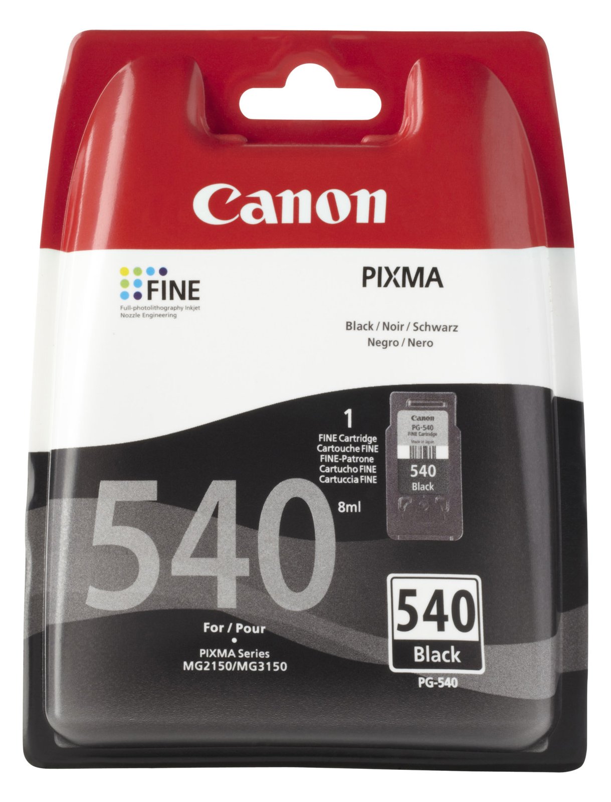 Canon PG-540 - 8 ml - Schwarz - original - Tintenpatrone