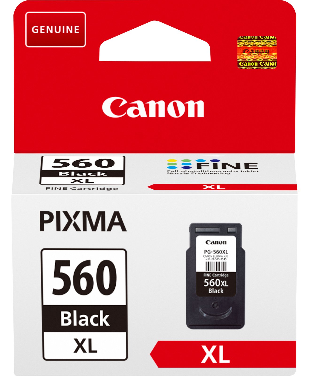 Canon PG-560XL - Schwarz - original - Tintenpatrone von LumaTech