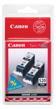 Canon PGI-520BK Ink Cartridge TwinPack - Tintenpatrone von LumaTech