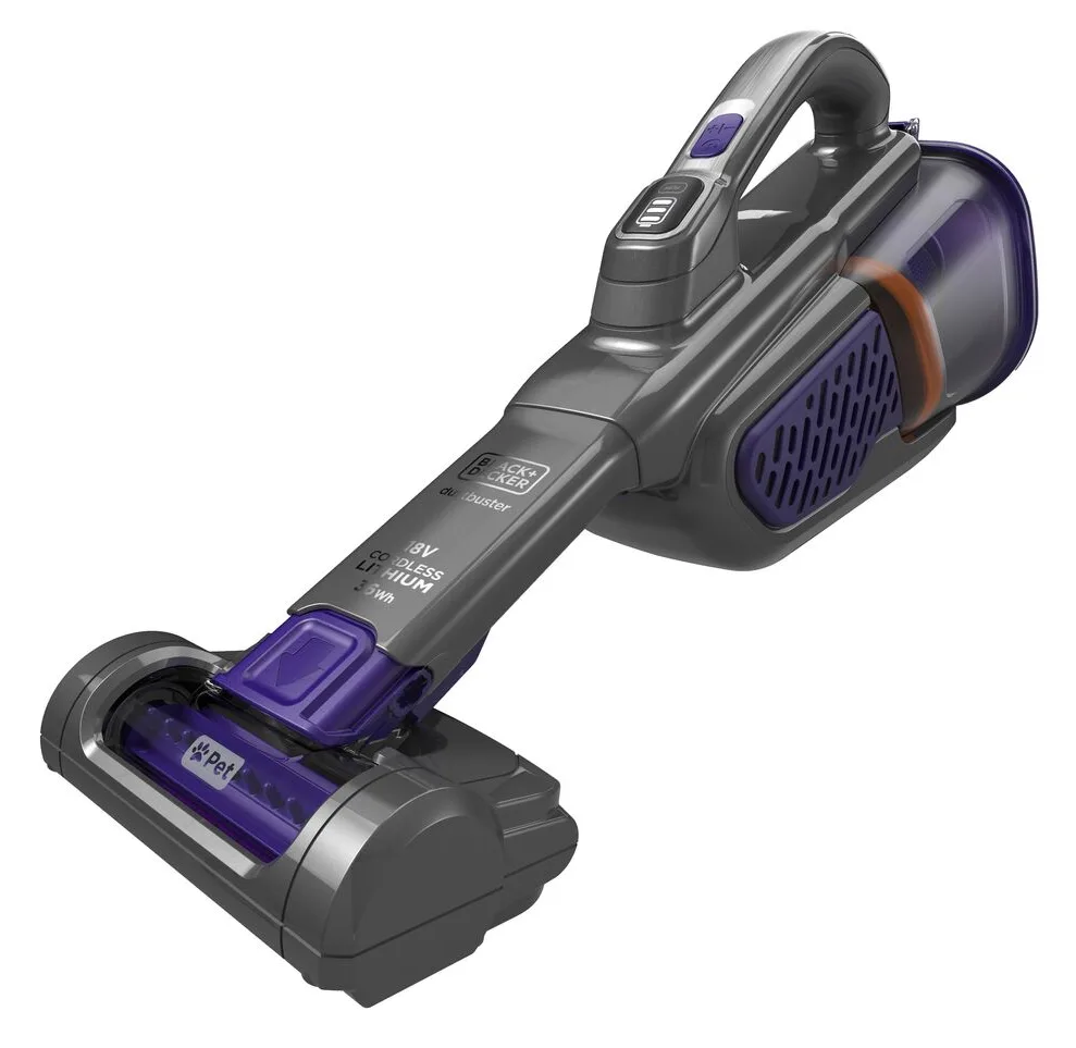 Black & Decker BHHV520BFP - Trocken - Zyklonal - Blanker Boden - Teppich - Harter Boden - Treppenstufen - Polsterung, Ansicht 3