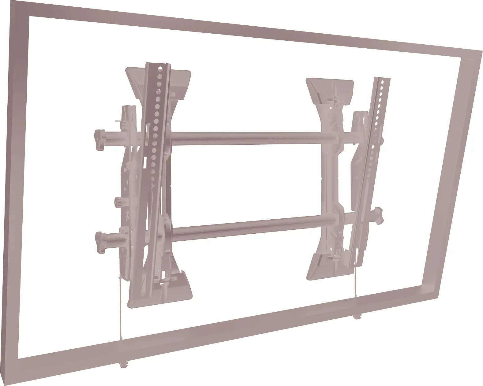 Chief Fusion Medium Tilt TV Wall Mount - For Displays 32-65 - Black - Befestigungskit (Kippbare Wandhalterung), Ansicht 3