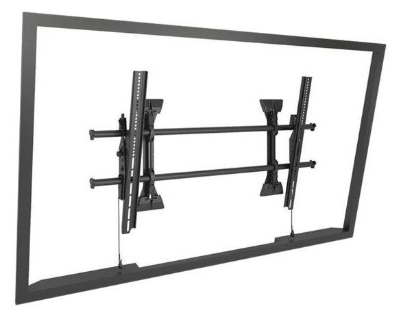 Chief Fusion X-Large Tilt TV Wall Mount - Für Displays 55-100 - Schwarz - Befestigungskit