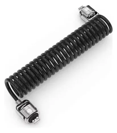 Compulocks Dual Head Coiled Keyed Cable Lock, Ansicht 2