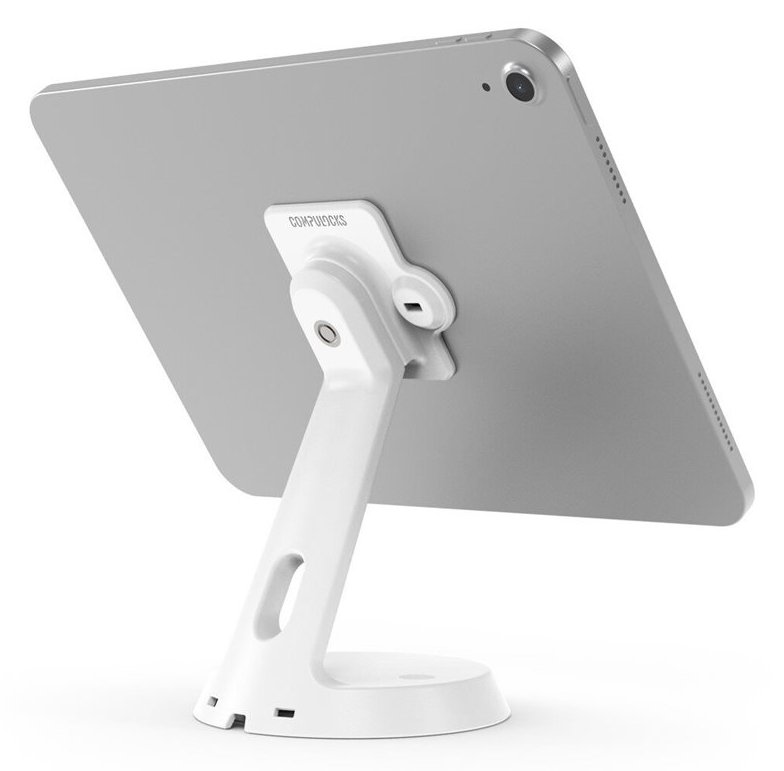 Compulocks GlideTab - Aufstellung - für Tablett - verriegelbar - Aluminium - weiß - Bildschirmgröße: bis zu 11 Zoll