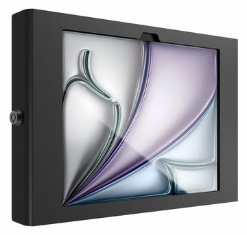 Compulocks iPad Air M2 11 (2024), Apex Secured Enclosure Wall Mount - Gehäuse - für Tablett - Glasbefestigung - Schwarz von LumaTech