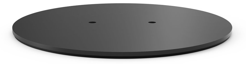 Compulocks Montagekomponente (Stabilitätsbasis) - für Tablethalterung - Gummibasis - Schwarz