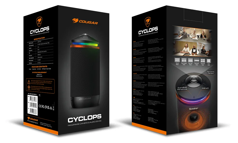 Cougar Kamera CYCLOPS AIO, Ansicht 3