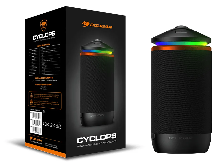 Cougar Kamera CYCLOPS AIO, Ansicht 4
