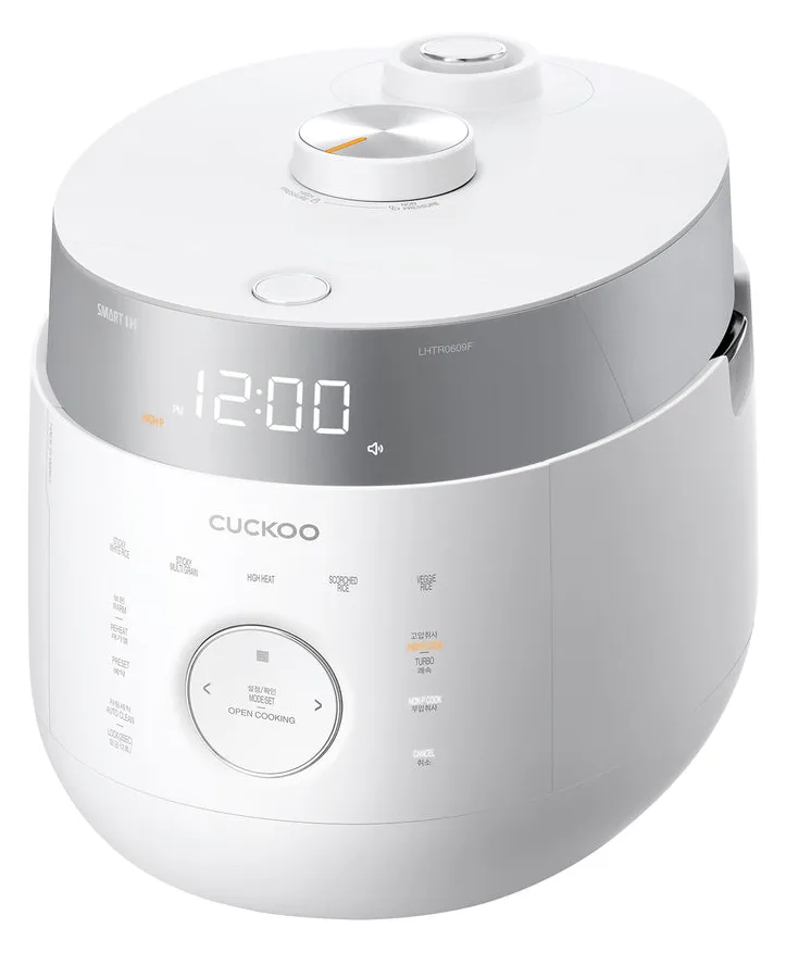 Cuckoo CRP-LHTR0609F - Weiß - 1,4 l - Tasten - Drehregler - Berührung - Edelstahl - 1090 W - 120 V, Ansicht 2