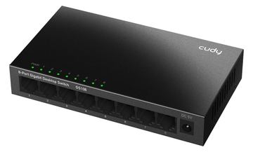 CUDY GS108 Netzwerk-Switch Gigabit Ethernet 10/100/1000 Schwarz - 1 Gbps von LumaTech