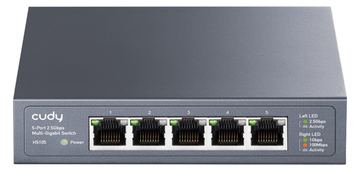 CUDY HS105 5-Port 2.5G Metal Switch - Switch - 0,1 Gbps von LumaTech
