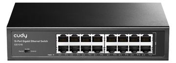 CUDY HUB SWITCH 16 PTOS CUDY GS1016 RACK MOUNTABLE von LumaTech
