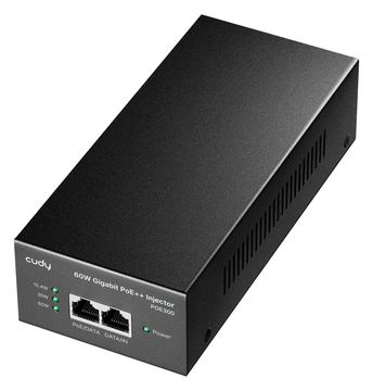 CUDY POE300 - Gigabit Ethernet - 10,100,1000 Mbit/s - IEEE 802.3af - IEEE 802.3at - Schwarz - Leistung von LumaTech