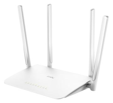 CUDY WR1300 - Wi-Fi 5 (802.11ac) - Dual-Band (2,4 GHz/5 GHz) - Eingebauter Ethernet-Anschluss - Weiß - Tabletop-Router von LumaTech