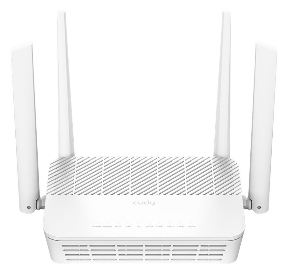 CUDY WR3000S AX3000 Wi-Fi 6 Mesh Router Gigabit - Router - 1 Gbps