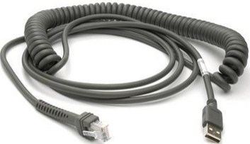 Datalogic CAB-467 - USB-Kabel - USB - 3.6 m - gewickelt von LumaTech