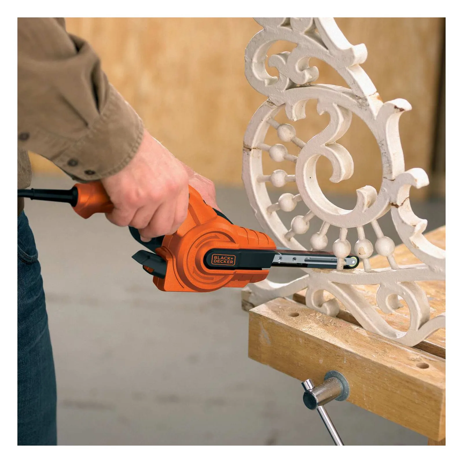 Black & Decker Powerfile KA900E-QS - Bandschleifgerät, Ansicht 4