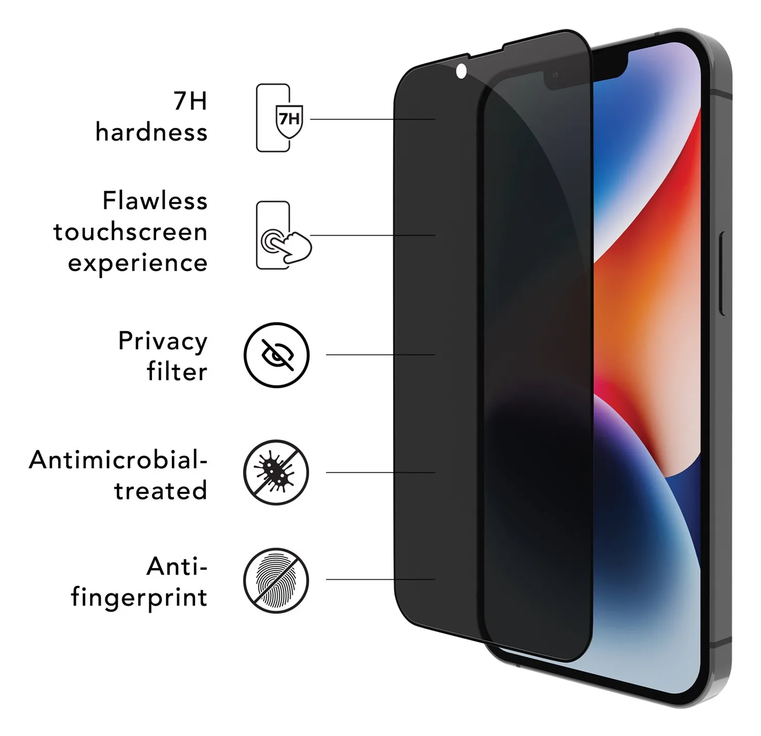 dbramante1928 Eco-shield - Bildschirmschutz für Handy - Apple, Ansicht 3