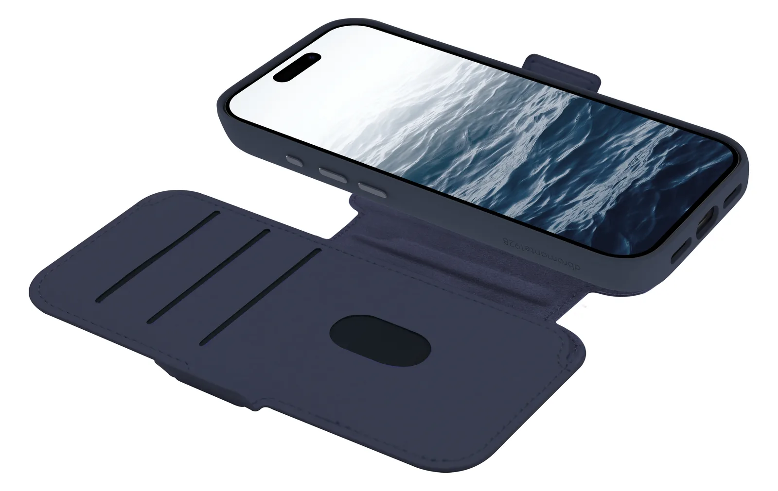 dbramante1928 Lynge - Flip-Hülle für Mobiltelefon - blau Folio Apple, Ansicht 4