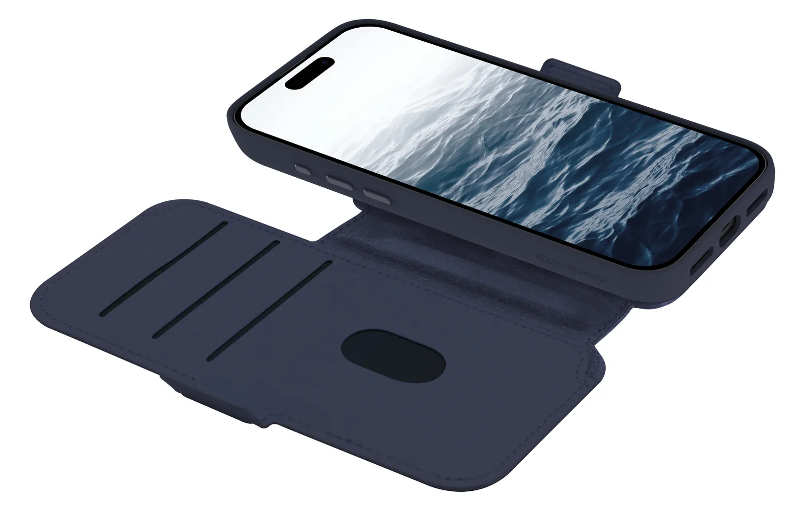 dbramante1928 Lynge - Flip-Hülle für Mobiltelefon - blau Folio Apple, Ansicht 4