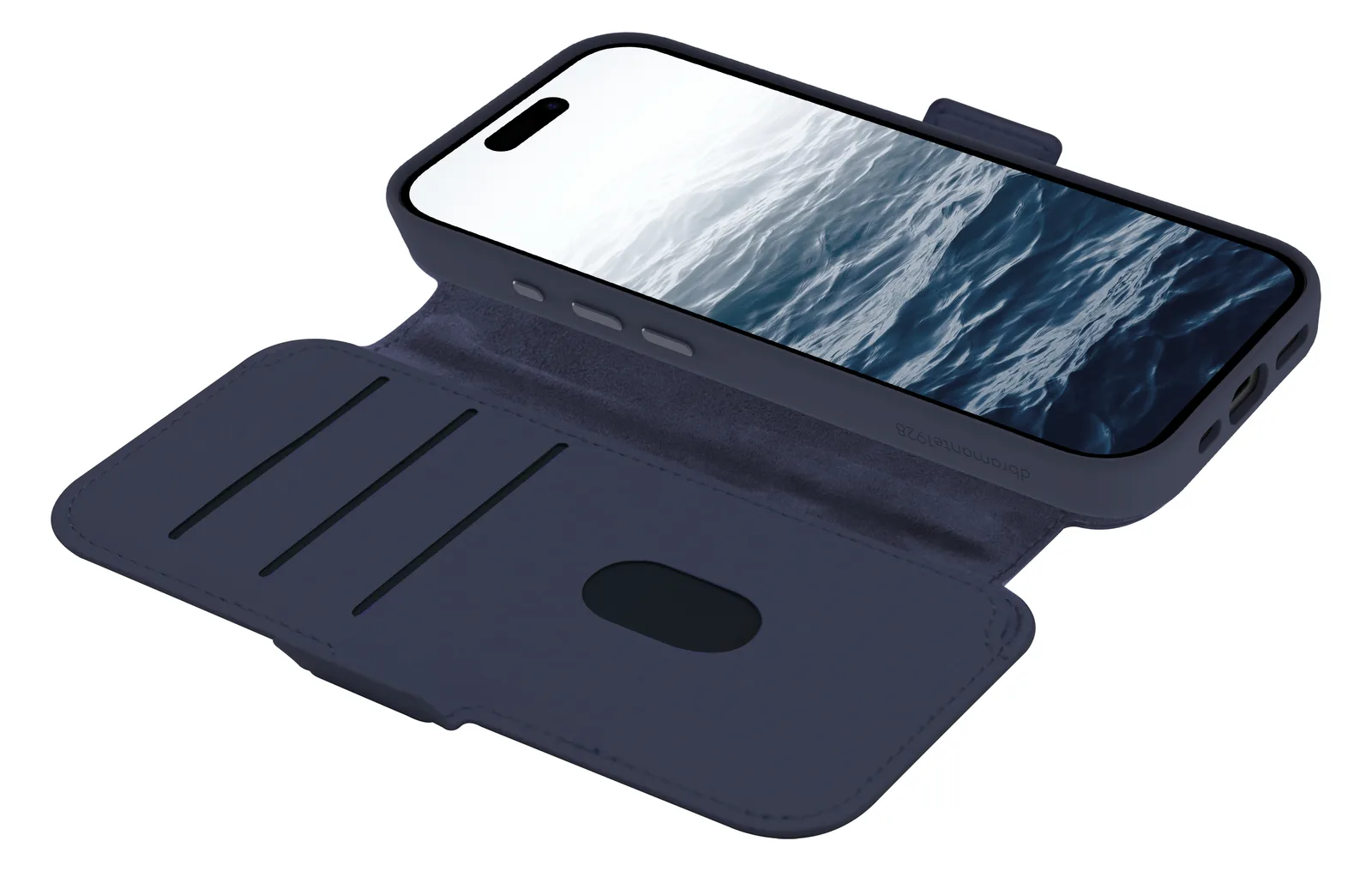 dbramante1928 Lynge - Flip-Hülle für Mobiltelefon - blau Folio Apple, Ansicht 4