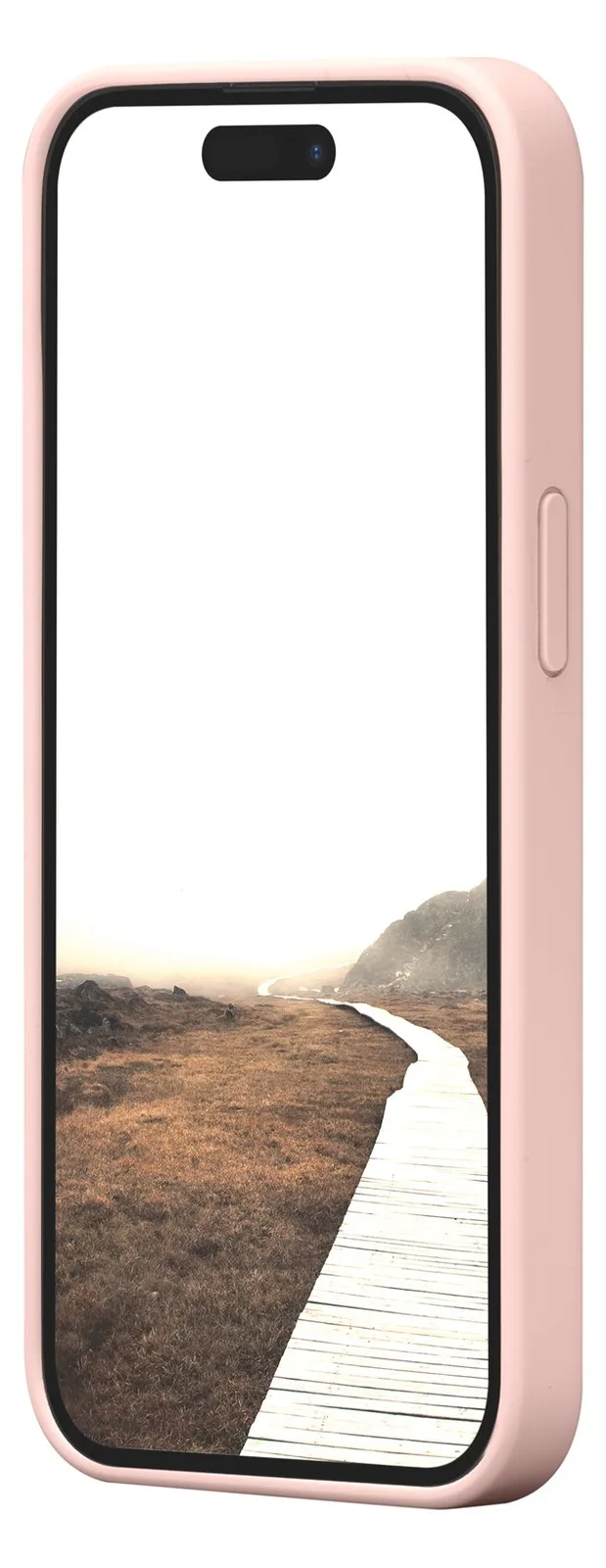 dbramante1928 Monaco - Hintere Abdeckung für Mobiltelefon - pink iPhone 15 Pro, Ansicht 3