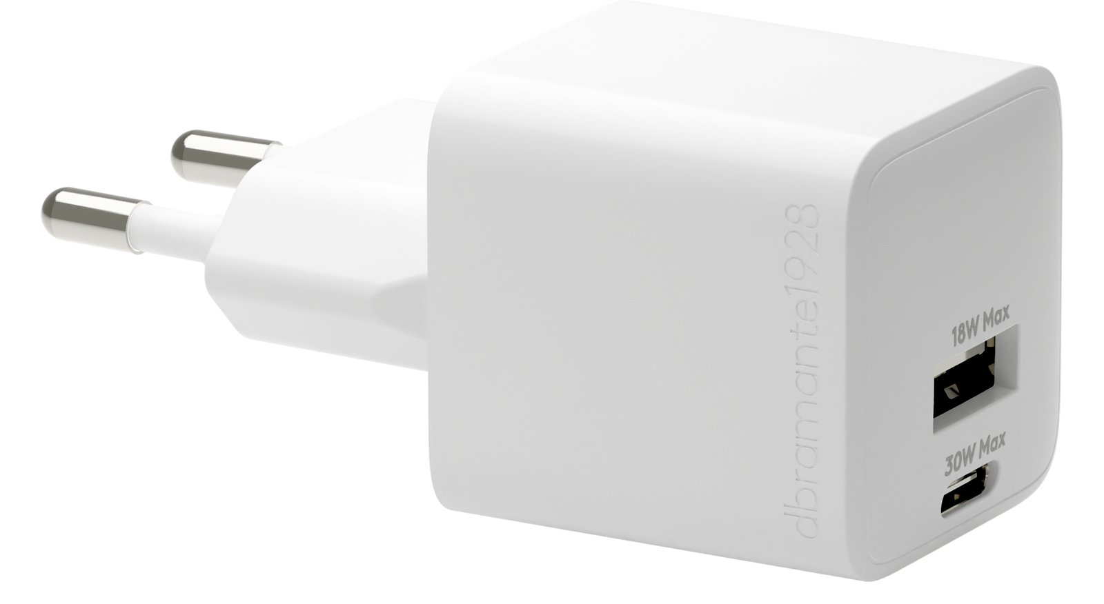 dbramante1928 re-charge - Netzteil - 30 Watt - PD - 2 Ausgabeanschlussstellen (USB, 24 pin USB-C)