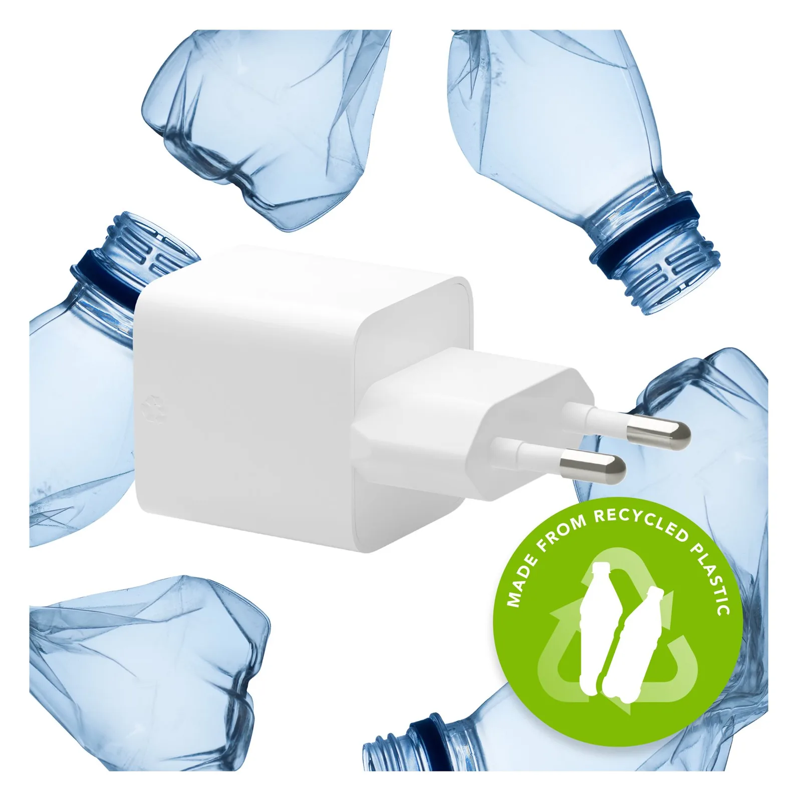 dbramante1928 re-charge - Netzteil - 30 Watt - PD - 2 Ausgabeanschlussstellen (USB, 24 pin USB-C) - 2,77 A, Ansicht 2