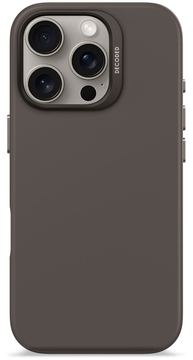 Decoded AntiMicrobial Silicone Backcover iPhone 16 Pro Black von LumaTech