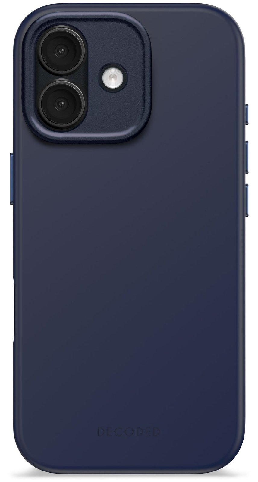 Decoded AntiMicrobial Silicone Backcover iPhone 17 True Navy
