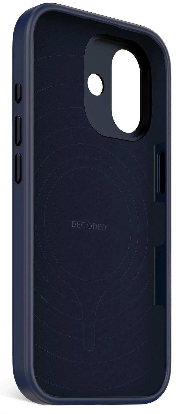 Decoded AntiMicrobial Silicone Backcover iPhone 17 True Navy, Ansicht 3
