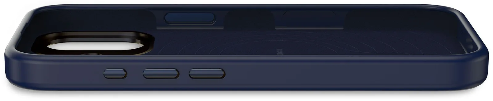 Decoded AntiMicrobial Silicone Backcover iPhone 17 True Navy, Ansicht 4